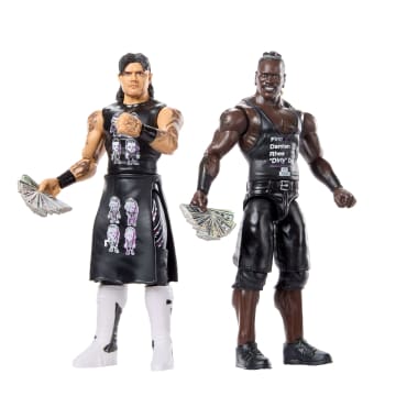 WWE Main Event Showdown R-Truth & Dominik Mysterio Action Figures Set, Series #21 6-Inch - Imagen 4 de 6