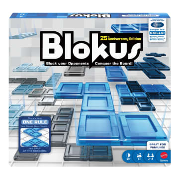 Blokus Strategy Family Board Game 25Th Anniversary Edition With Just One Rule For 2-4 Players - Imagen 6 de 6