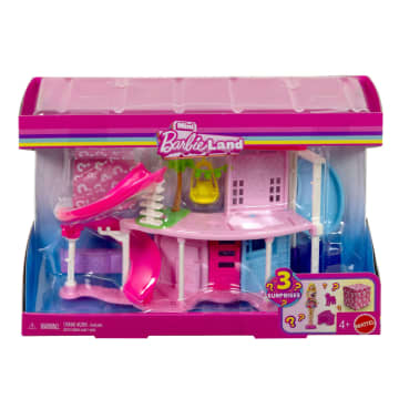 Barbie Mini Barbie Land Dreamhouse Including 1.5-Inch Doll, Furniture & Accessories - Image 1 of 2