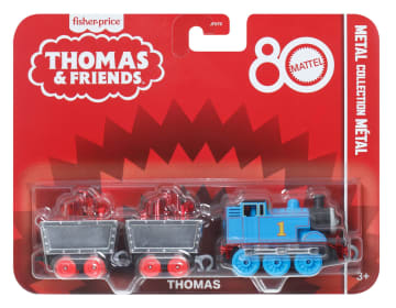 Thomas & Friends By Fisher-Price Small Die-Cast Mattel 80Th Engine, Collectible Toy Metal Train - Imagen 6 de 6