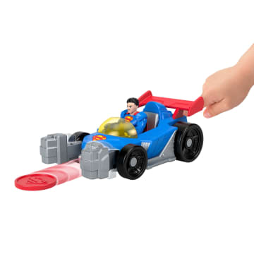 Fisher-Price Imaginext DC Super Friends Metal Force Supermobile Toy Car & Superman Action Figure Set - Image 2 of 6