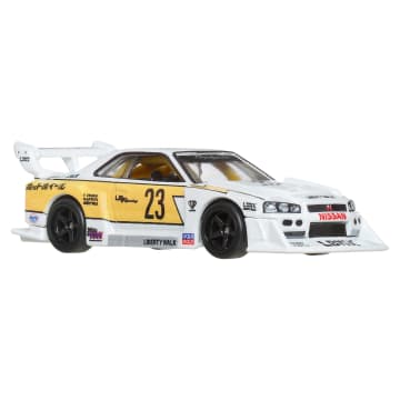 Hot Wheels Collector Vehículo de Colección Auto LB-ER34 Super Silhouette Nissan Skyline - Image 2 of 6