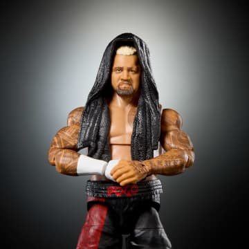 WWE Elite Collection Top Picks Sola Sikoa Action Figure & Accessories, 6-Inch Collectible Set - Imagen 3 de 6