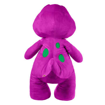 Fisher-Price Barney's World Jumbo Barney Plush, 26-Inch Figure, Large Scale & Soft Texture - Image 6 of 6