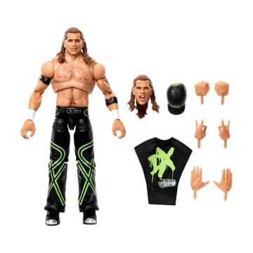 WWE Legends Ultimate Edition Shawn Michaels Action Figure & Accessories Set, 6-Inch Collectible - Imagen 1 de 6