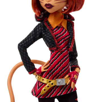 Monster High Boo-Riginal Creeproduction Toralei Doll With Diary, Doll Stand And Pet - Imagen 4 de 6