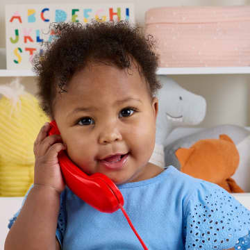 Fisher-Price Red Chatter Telephone Baby & Toddler Pull Toy, Mattel 80Th Anniversary Edition - Imagen 3 de 6