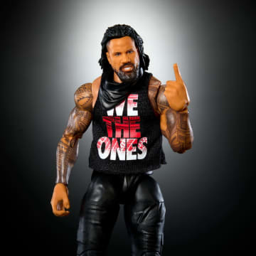 WWE Figura de Acción Elite Jimmy Uso rojo - Image 3 of 6
