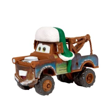 Disney And Pixar Cars Winter Die-Cast Multipack, Set Of 5 Toy Vehicles & 2 Plastic Accessories - Imagen 3 de 6