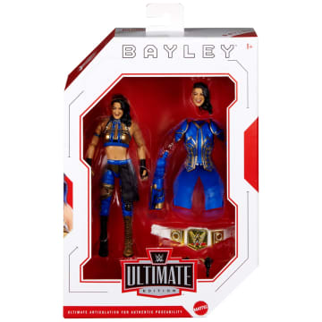 WWE Ultimate Edition Bayley Action Figure & Accessories Set, 6-Inch Collectible Superstar - Image 2 of 6