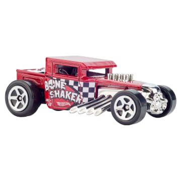 Hot Wheels Core Mattel 80Th Anniversary 5-Pack Of 1:64 Scale Toy Cars With Collectible Deco - Image 4 of 6
