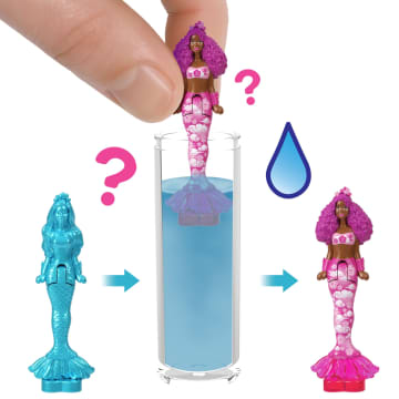 Barbie Mini Barbie Land 5 Dolls Reveal Pack, 1.5-Inch Mini Dolls With Surprise Reveal & Sensory Play Piece - Imagen 2 de 5