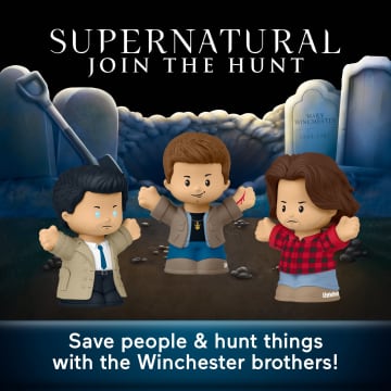 Little People Collector Supernatural Tv Show Special Edition Set For Adults & Fans, 3 Figures - Imagen 2 de 6
