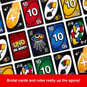 UNO Show ‘Em No Mercy Card Game Expansion Pack For Kid, Adult & Family Nights & Parties - Image 3 of 6