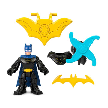 Fisher-Price Imaginext DC Super Friends Metal Force Batman Action Figure & Accessories Set, 3-Inch - Imagen 1 de 6