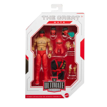 WWE Ultimate Edition The Great Muta Action Figure & Accessories Set, 6-Inch Collectible - Imagem 2 de 6