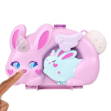 Polly Pocket Conjunto de Brinquedo Compacto Mundo Surpresa Coelhinho - Imagem 3 de 6