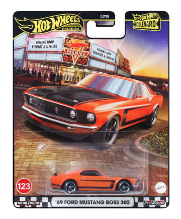 Hot Wheels Collector Veículo de Brinquedo 69 Ford Mustang Boss 302 - Imagen 6 de 6