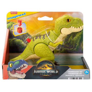 Imaginext Jurassic World Dinosaurio de Juguete Rebirth T-Rex - Imagem 6 de 6