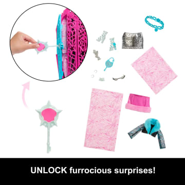 Monster High Skulltimate Secrets Hauntlywood Mysteries Playsets With Doll And 19+ Surprises - Image 4 of 6