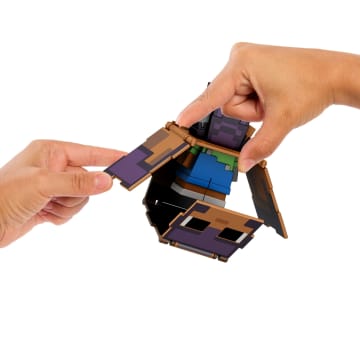 Minecraft Flippin' Figs Coffret de 2 Sunny et Dragon de L’ender - Imagen 2 de 6