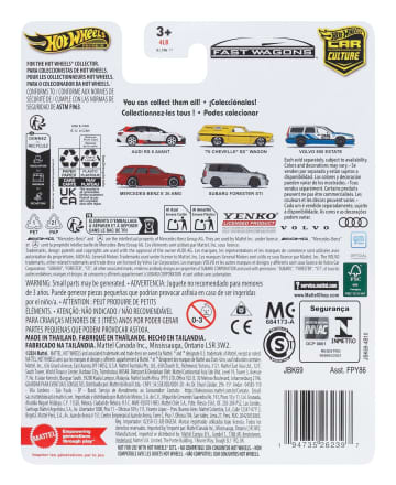 Hot Wheels Premium Car Culture Fast Wagons 1:64 Scale Die-Cast Mercedes-Benz Amg E 36 Estate Vehicle - Imagen 2 de 2