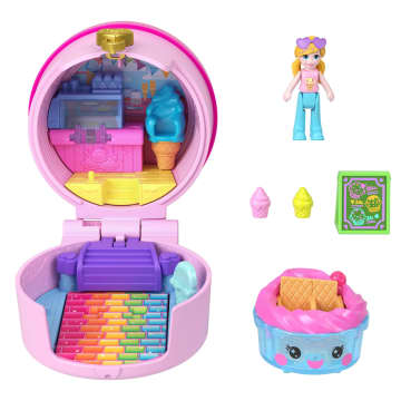 Polly Pocket Conjunto de Brinquedo Compacto Revel Comidinha Rápida - Image 5 of 6