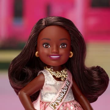 Barbie The Movie Chelsea Collectible 4-Pack Dolls, Includes Barbie, Ken, President Barbie, & Gloria Characters - Image 3 of 6