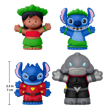 Little People Collector Disney Lilo & Stitch Special Edition Set For Adults & Fans, 4 Figures - Imagen 5 de 6