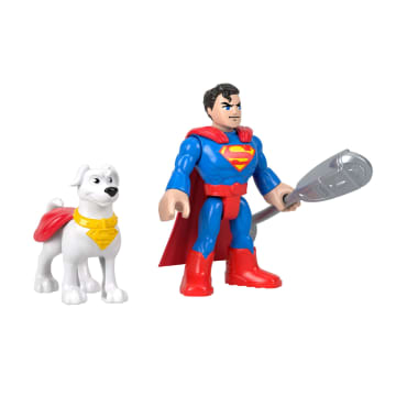 Fisher-Price Imaginext DC Super Friends Metal Force Superman Action Figures & Accessory Set - Imagen 3 de 6