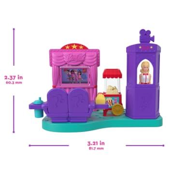 Barbie Mini Barbie Land Doll House Playsets With 1.5-Inch Doll, Furniture & Accessories - Image 4 of 6