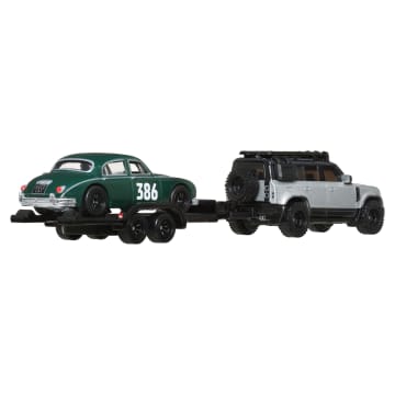 Hot Wheels Collector Vehículo de Colección Auto Transportador Land Rover Defender 110 - Imagen 5 de 6