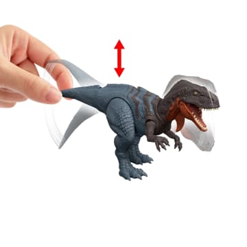 Jurassic World Dinosaurio de Juguete Rebirth Rugido Salvaje Abelisaurus - Image 3 of 6