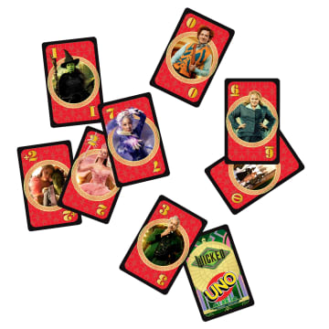 UNO Wicked Card Game For Kid, Adult & Family Nights Inspired By The Movie - Imagem 3 de 6