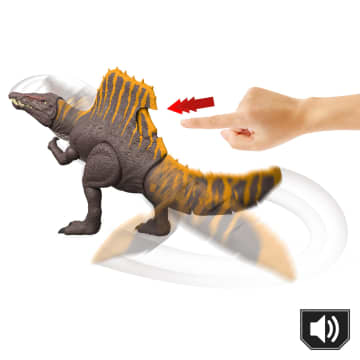 Jurassic World Dinossauro de Brinquedo Rebirth Spinosaurus - Imagem 4 de 6