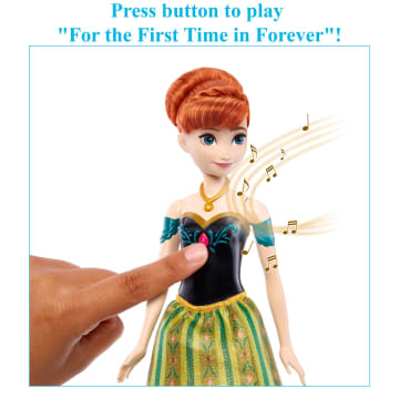 Disney Frozen Toys, Singing Anna Doll - Image 3 of 6