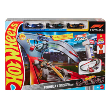 Hot Wheels Racing Formula 1 Sprint Race Circuit Track Set With 3 Die-Cast Toy Cars in 1:64 Scale - Image 6 of 6