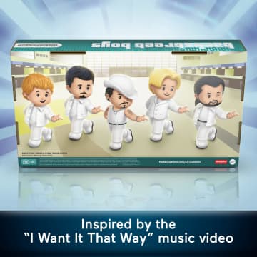 Little People Collector Backstreet Boys Special Edition Set For Music Fans, 5 Figures - Image 4 of 6