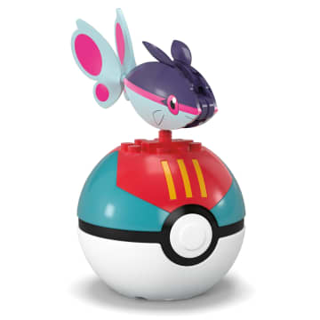MEGA Pokémon Jogo de Construção Pokébola Colecionável Finneon - Image 4 of 6
