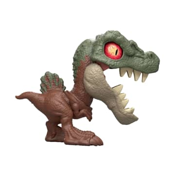 Jurassic World Mighty Little Biters Dinosaur Toy With Bite Action, Eye Change, Collectible Figure - Imagen 4 de 6