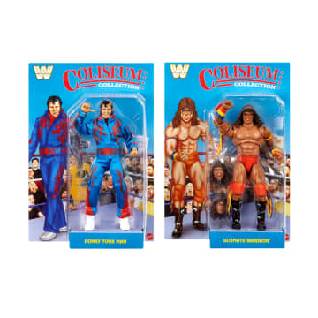 WWE Coliseum Collection 2-Pack Of Ultimate Action Figures, Collectible Set With Accessories - Imagen 2 de 6