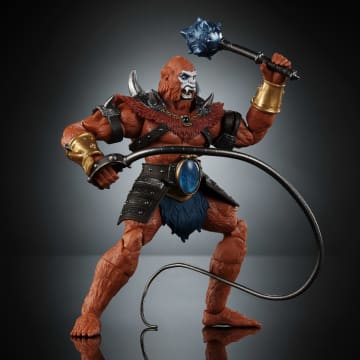 Masters Of The Universe Masterverse New Eternia Beast Man Action Figure, MOTU Toy, 30 Articulations - Image 4 of 6