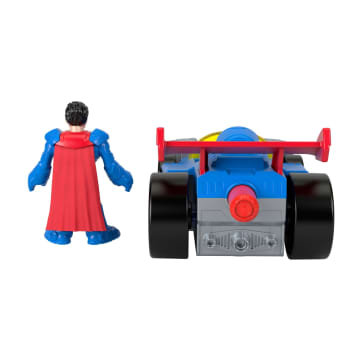 Fisher-Price Imaginext DC Super Friends Metal Force Supermobile Toy Car & Superman Action Figure Set - Image 4 of 6
