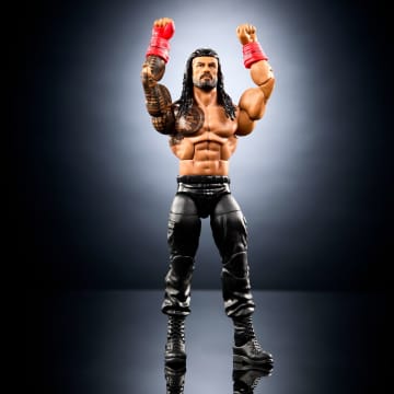 WWE Elite Roman Reigns Action Figure, Series #120, 6-Inch Collectible With Articulation & Accessories - Image 4 of 6