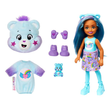 Barbie Cutie Reveal Care Bears Chelsea Small Dolls & Accessories, Series 2 - Imagem 4 de 5