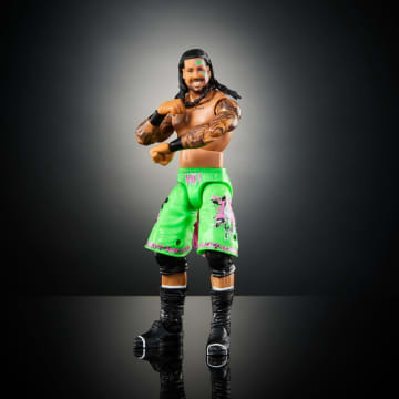 WWE Figura de Acción Elite Jey Uso verde - Imagem 4 de 6