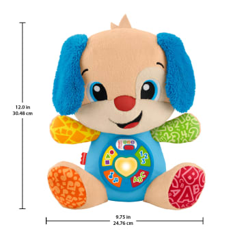 Fisher-Price Aprender e Brincar Brinquedo para Bebês Cachorrinho Aprende Comigo - Image 5 of 6