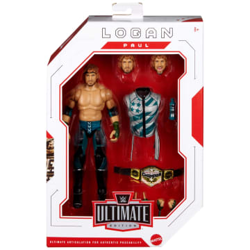 WWE Ultimate Edition Logan Paul Action Figure & Accessories Set, 6-Inch Collectible Superstar - Imagem 2 de 6