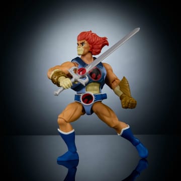 Masters Of The Universe Origins & Thundercats Lion-O Action Figure, 1980s Posable Crossover Toy - Image 4 of 6