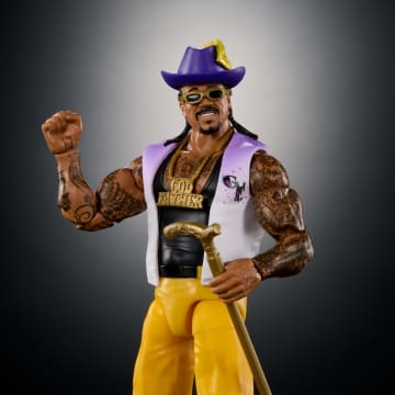 WWE Elite Legends Godfather Action Figure & Accessories, Series 26 Collectible Set, 6-Inch - Imagen 3 de 6
